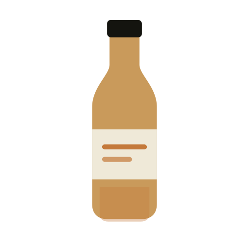 Illustration d'une bouteille de rhum agricole — Depaz Ambré