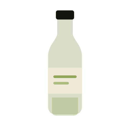 Illustration d'une bouteille de rhum agricole — Bally Blanc 55°