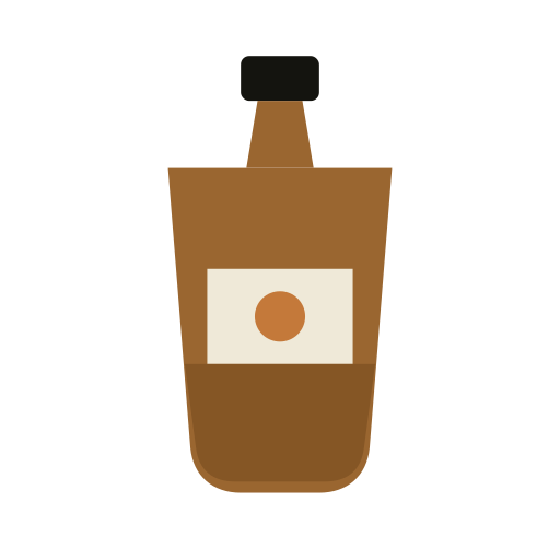 Illustration d'une bouteille de rhum agricole — A1710 La Perle 54°